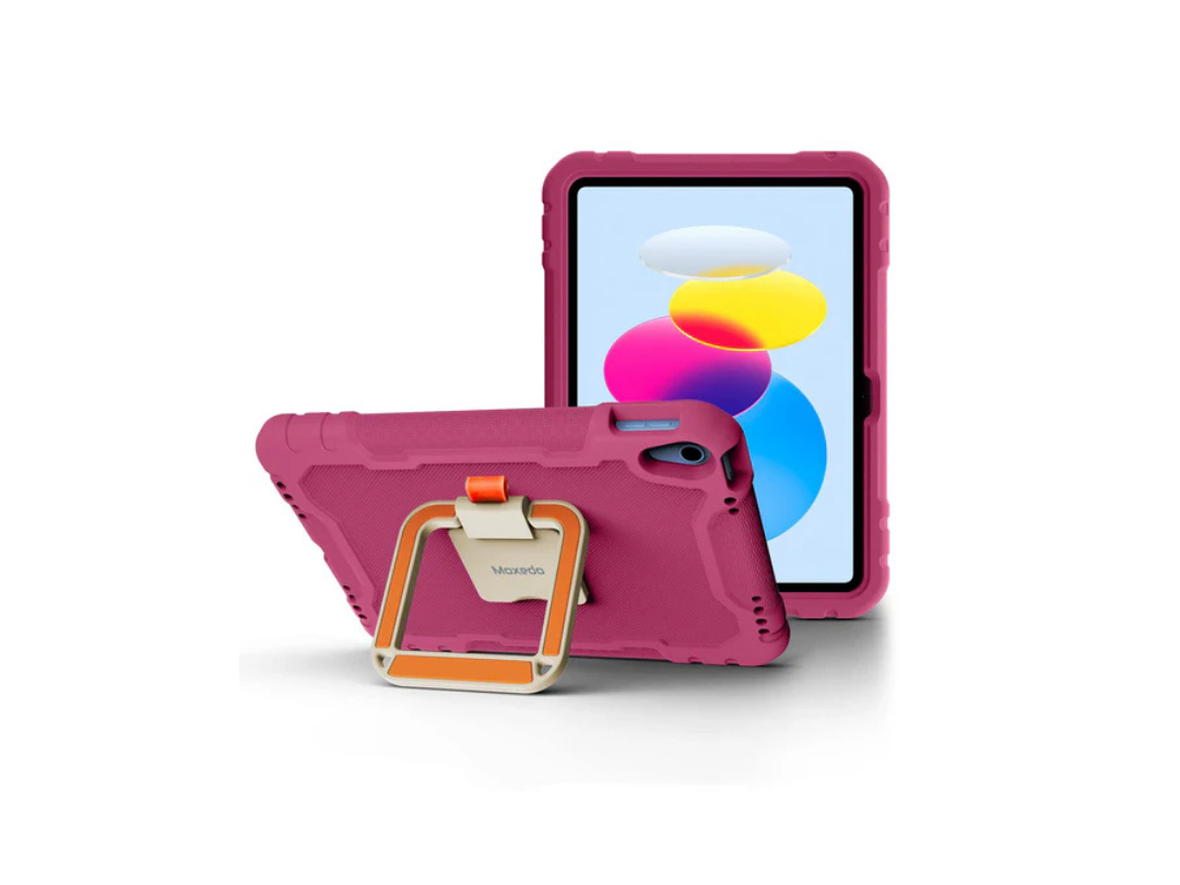 Moxedo Rugged Protective Kids Case for iPad 2022 (10th Gen) 10.9 inch, EVA Silicone Kids Case Cover, Shockproof Foldable 360 Rotatable Stand Handle Grip with Pencil Holder Moxedo Rugged Protective Kids Case for iPad 2022 (10th Gen) 10.9 inch, EVA Silicone Kids Case Cover, Shockproof Foldable 360 Rotatable Stand Handle Grip with Pencil Holder